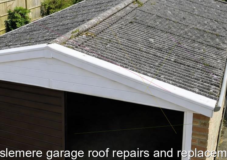 Haslemere garage roof repairs and replacement