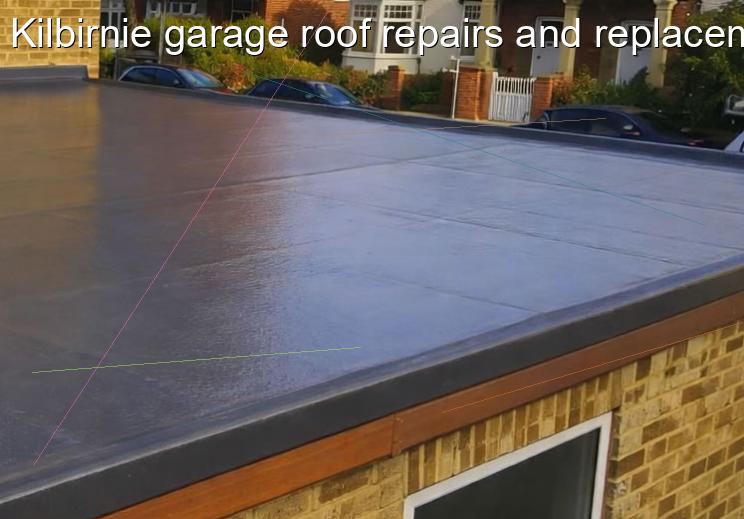 Kilbirnie garage roof repairs and replacement