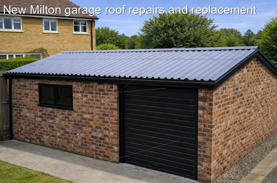 New Milton garage roof repairs and replacement