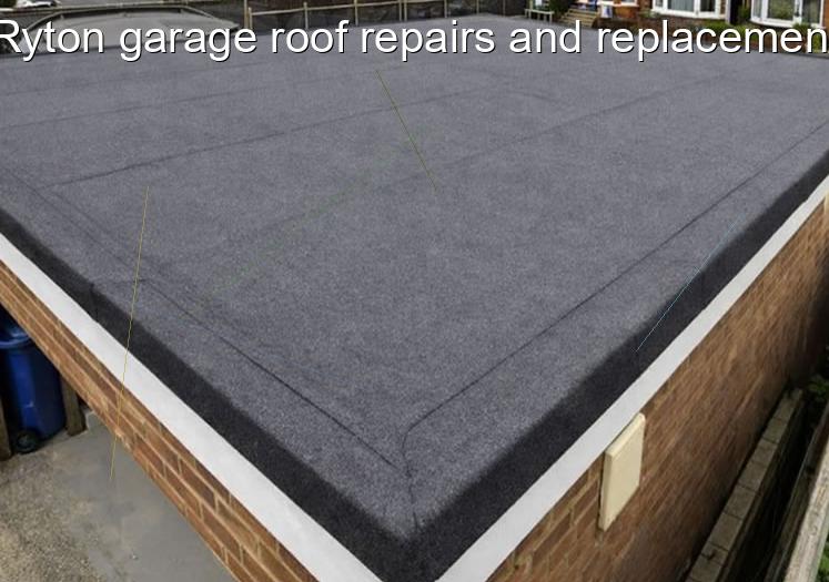 Ryton garage roof repairs and replacement