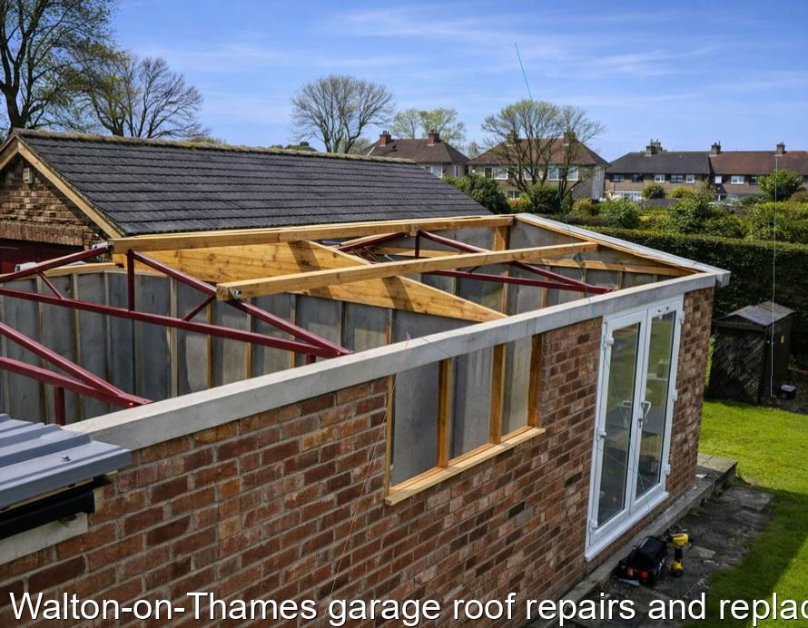 Walton on Thames garage roof repairs and replacement