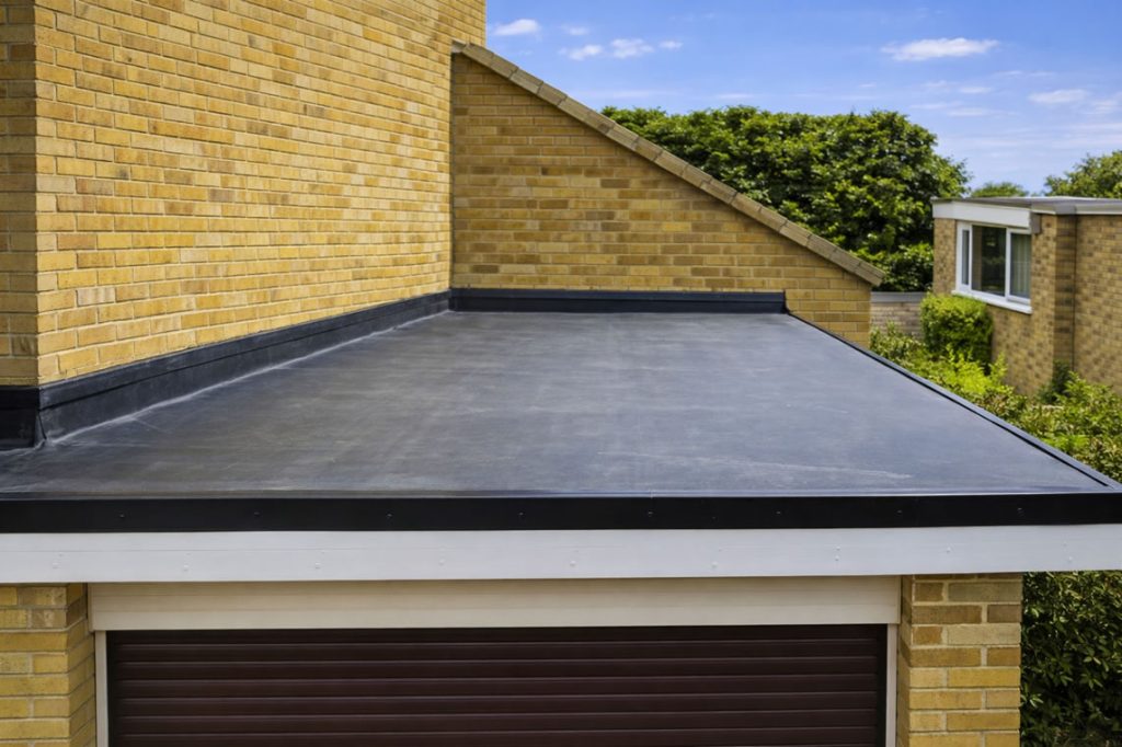 flat garage roof replacement