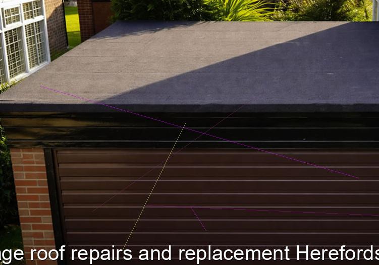 garage roof repairs and replacement Herefordshire