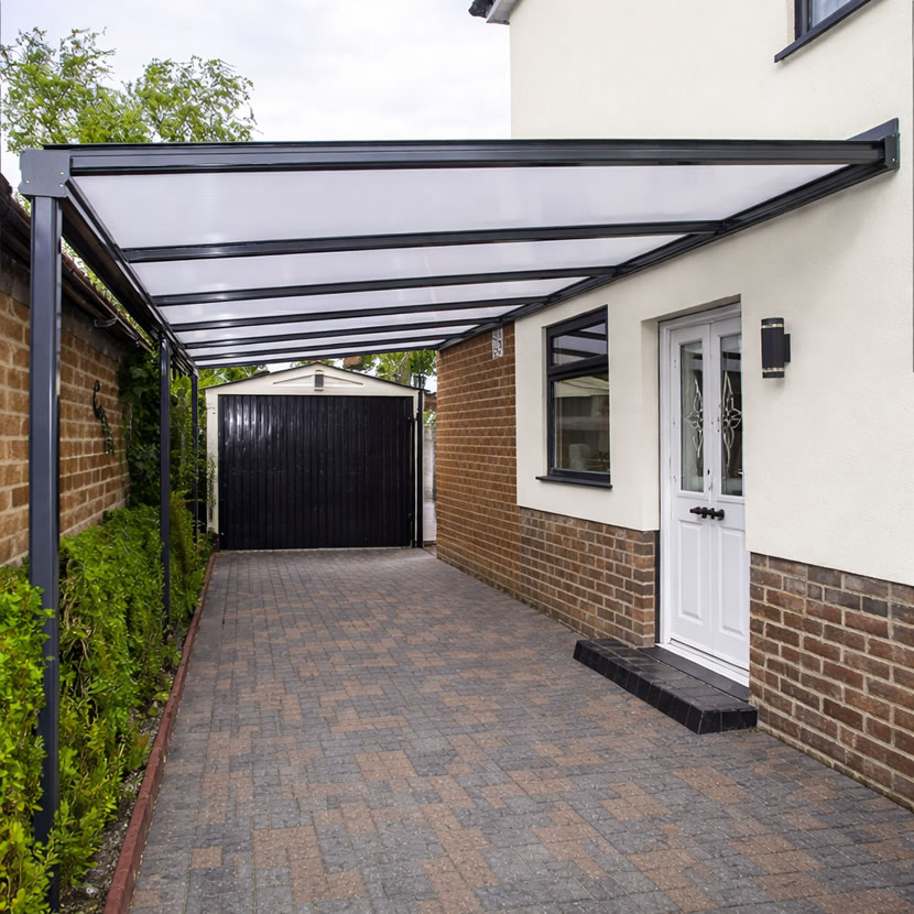 uk car port roof replacement polycarbonate panels